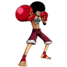 Affro Luffy Icon 96x96 png